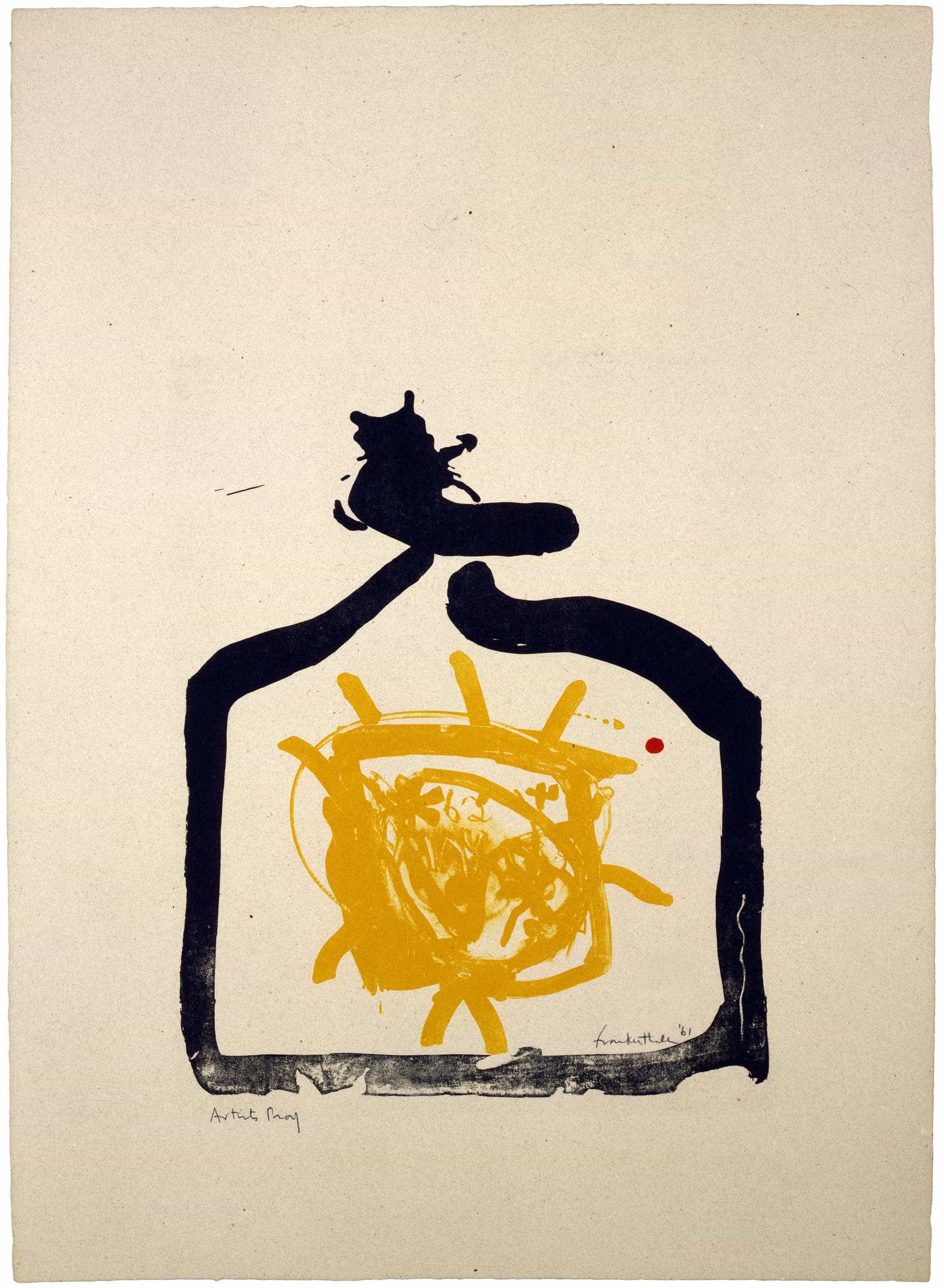 Helen Frankenthaler, May 26th Backwards, 1961