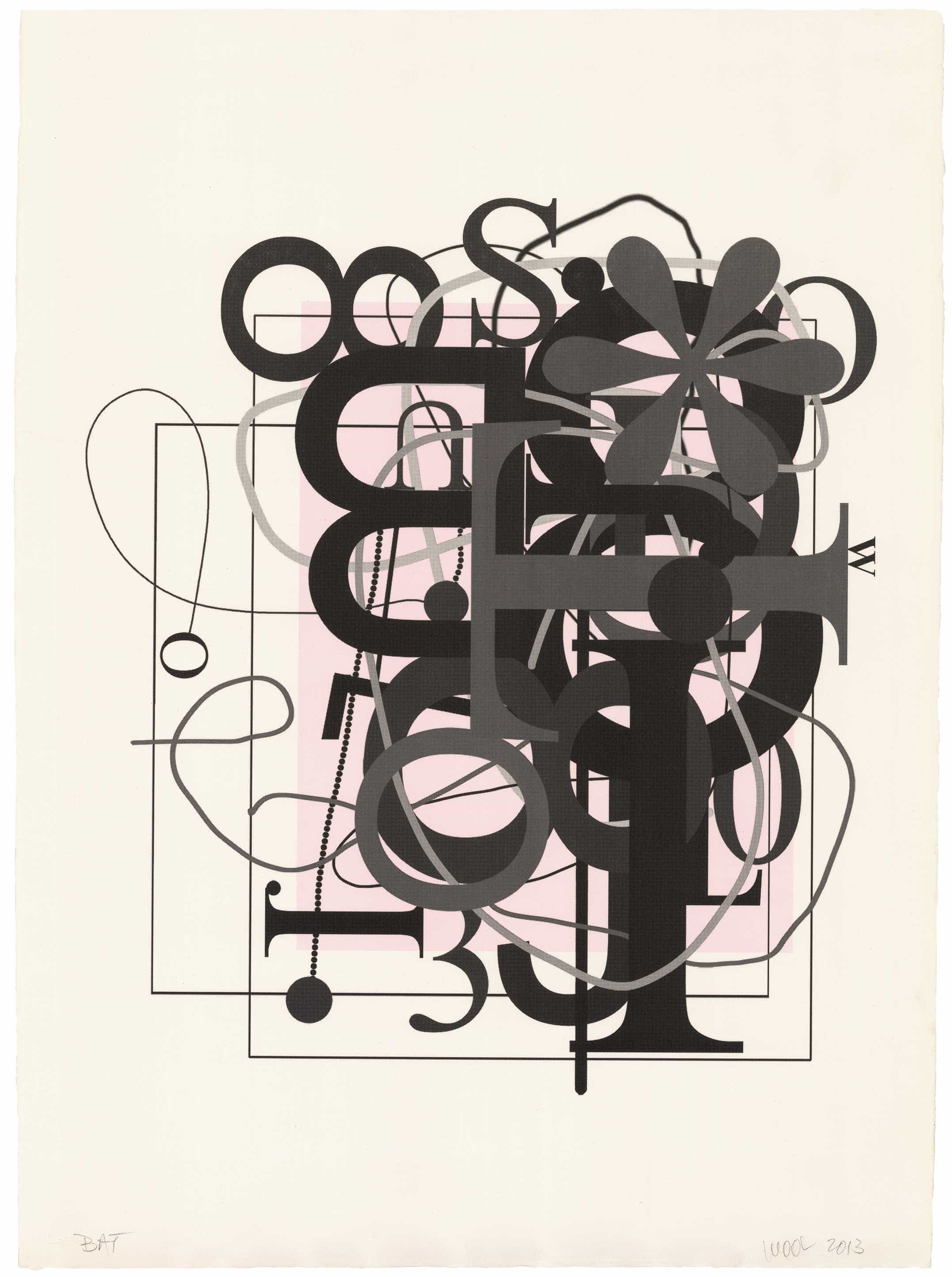 Untitled, 2013, Christopher Wool | Universal Limited Art Editions 