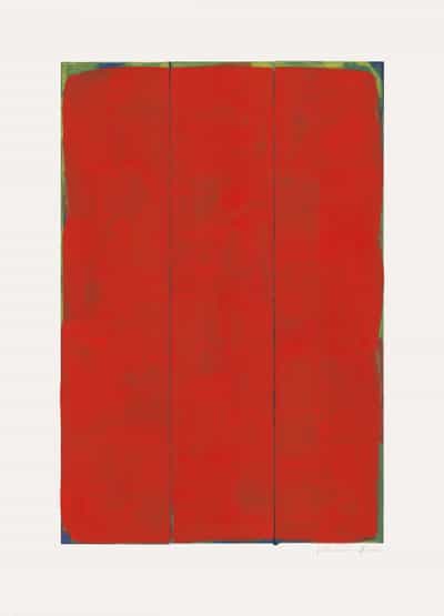 Julia Rommel, Untitled (red/green), 2023